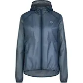 Ziener Regenjacke "NATINA-Z", Damen, Gr. 44, blau (hale navy), Obermaterial: 53% Polyester, 47% Polyurethan, Jacken Regenjacke