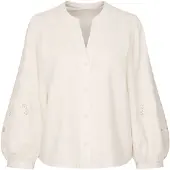 Seidensticker Tunika "Schwarze Rose", Damen, Gr. 40, beige (ecru), 65% Baumwolle, 35% Leinen, unifarben, Tuniken Tunika