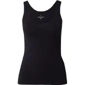 Seidensticker Shirttop "Schwarze Rose" Ohne Arm Rundhals Uni