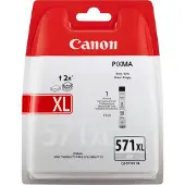 Canon Originaltinte CLI-571XL GY, Größe XL, Grau, recycelbare Verpackung