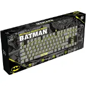Blade Gaming BATPCKEY, Tenkeyless (80 - 87 %), Kabelgebunden, Mechanischer Switch, QWERTY, LED, Schwarz, Gelb
