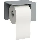 Laufen VAL Papierrollenhalter, links, H8722817580001, Farbe: Graphit matt