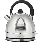 Cuisinart BOUILLOIRE CTK17SE ARGENT, 3000 W, Perleffekt, Edelstahl, Wasserstandsanzeige, Überhitzungsschutz, Drahtlos