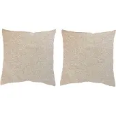 Home wohnideen Dekokissen "LUCIO" Gr. 1, beige (beige, unifarben), B:40cm L:40cm, Polyester, Dekokissen_Sitzkissen_Kissenhüllen, Dekokissen