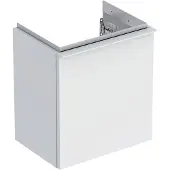 Geberit Handwaschbeckenunterschrank iCon 37x41,5x27,9cm, 1 T, An L, w ma/Gr w ma