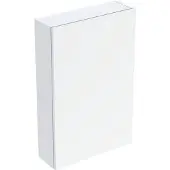 Geberit Hängeschrank Acanto re, 1 Tür, Br. 45cm, we. hgl / we. gl