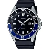 Casio Uhr MDV-107-1A2VEF Herren Taucheruhr Schwarz Blau