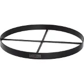 Cook King Feuerschalenbasis 80 x 6 cm schwarz