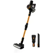 Ufesa Inspire U5 Digital, 2-in-1-Stabstaubsauger, Beutellos, Schwarz, Gelb, 0,5 l, Rechteckig, Trocken