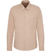 Seidensticker Langarmhemd "Regular", Herren, Gr. XXL (45-46), normale Ärmellängen, beige, 100% Baumwolle, unifarben, regular fit, 2-Knopf-Manschette, Hemden Langarmhemd, 1/1 Kragen Uni