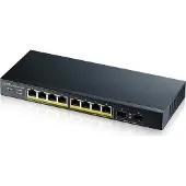 Zyxel Switch+r%C3%A9Eimer+Ethernet+Gigabit++GS1900-HP+-++10+Ports+Davon +8X+PoE
