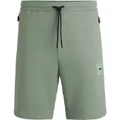 BOSS für Herren. 50537199 Headlo Rib Shorts grün (XL), Lässig, Sportlich, Baumwolle, Multisport