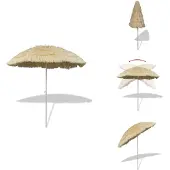 vidaXL Klappbarer Hawaii-Sonnenschirm - Sonnenschirme & Sonnenschutze