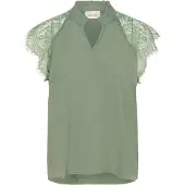 Cream Bluse "Nola" in Salbei - 34