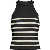Vero Moda Saba Rib ärmelloses T-shirt