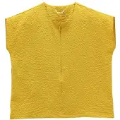 Jeanne Baret - Women's Sunflower Short-Sleeved Blouse - T-Shirt Gr 46 gelb