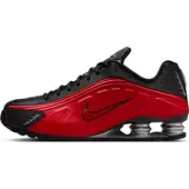 Nike Shox R4 "University Red Black Metallic Silver" Rot, Größe: 47