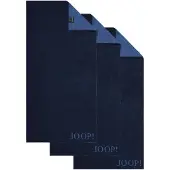 JOOP! Handtuch JOOP "Handtuch Classic / Infinity / Signature 3er Pack", blau, B:50cm, Obermaterial: 100% Baumwolle CO., Handtücher, Handtuch