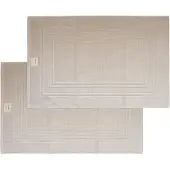 Dyckhoff Hotelmatte "Nature", grau (stein), H:3mm, Baumwolle, Badematten, Hotelmatte, 2 teilig