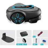 Gardena smart SILENO pro, Rasenmähroboter, 600 m², 16 cm, 2,5 cm, 4,5 cm, Rotorblätter
