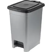 Keeeper Olaf, 25 l, Rechteckig, Polypropylen (PP), Grau, Schwarz, Light silver, Terrasse