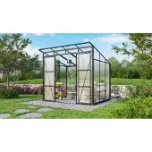 Pergart Vitavia, Gewächshaus "Playa 5900", schwarz, 5,9 m², 6 mm HKP