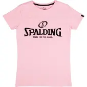 Spalding Essential Logo T-Shirt Damen - Rosa