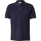 Gant Herren Reg Emb Archive Shield Polohemd, Evening Blue, L EU