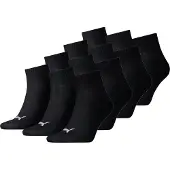 Puma Quarter Socken 12-Pack schwarz 4.0 - 39-42