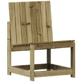 The Living Store Gartenstuhl 50,5x55x77 cm Kiefernholz Imprägniert