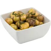 Aps PURE Schale, Weiße Schale aus Melamin, Maße (B x L x H): 25 x 25 x 12 cm, 3,8 Liter