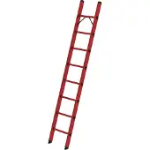 Munk Sprossen-Anlegeleiter GFK ohne Traverse - 036008