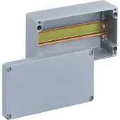 Spelsberg 16091001 Reihenklemmengehäuse, Schutzart IP66, max. Leiterquerschnitt 42, Schlagfestigkeit IK09, Bemessungsisolationsspannung 400V AC