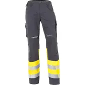 Kübler Hose REFLECTIQ Klasse 1 warngelb/anthrazit Form 2208 Grösse 44