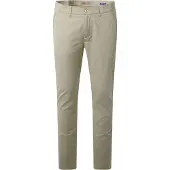 Pioneer Authentic Jeans Chinohose "Chino Enzo", Herren, Gr. 32, Länge 32, grau (aluminum), Web, Obermaterial: 97% Baumwolle, 3% Elasthan, , straight fit lang, Hosen Chinohose