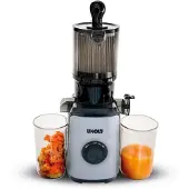 Unold 78275 Slow Juicer Sam, Entsafter für Obst, Gemüse, Smoothies und Sorbets, mit 110 mm Einfüllöffnung, 300 W