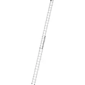 MUNK Günzburger Steigtechnik MUNK Aluminium-Schiebeleiter 2-teilig ohne Traverse 2x18 Sprossen