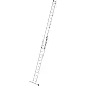 Munk Sprossen-Schiebeleiter mit Standard-Traverse - 020815