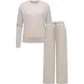 Ragwear Sweater "Set Delje", 2 Stk. Damen Set aus weiter Hose und Pullover