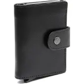 The Chesterfield Brand C08.0608 Leather Card Holder Novum Series Barrea black