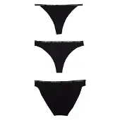 Tommy Hilfiger Strings 3 PACK MULTI SHAPE BOTTOM damen