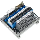 Wago 704-5044 Übergabemodul für Systemverkabelung,Steckverbinder gemäß DIN 41651,Stiftleiste 7045044