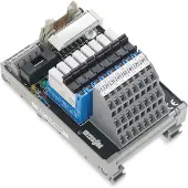 Wago 704-5003 Übergabemodul für Systemverkabelung,Steckverbinder gemäß DIN 41651,Stiftleiste 7045003