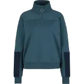 Stoic - Women's MerinoFleece335 MMXX. Lulea Half zip - Merinopullover Gr XXL blau