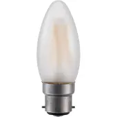 SPL LED-Kerzenlampe Ba22d C35 4W 320lm 2500K dimmbar (1 St.)
