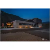 SLV LED-Wegelampe Quad Pole, anthrazit, Alu, Höhe 90 cm