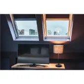 SLV Mix&Match Tischleuchtenfuß Single Fenda, max. 60 W, schwarz