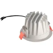 SLV 1003901 NUMINOS M DL, Indoor LED Deckeneinbauleuchte weiß/schwarz 4000 K 20°