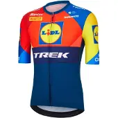 Santini Replica Lidl-trek 2025 Kurzarm-radtrikot