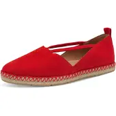 Tamaris Slipper Damen Bequem rot,EU 37